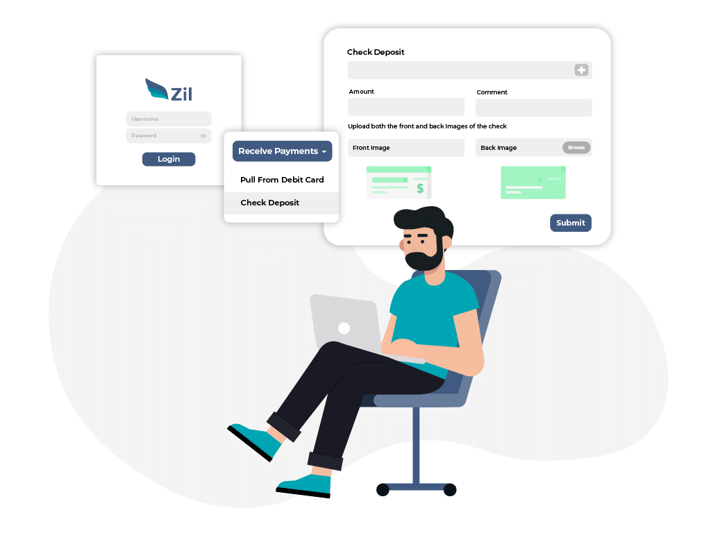 How to Deposit Checks Online with Zil?